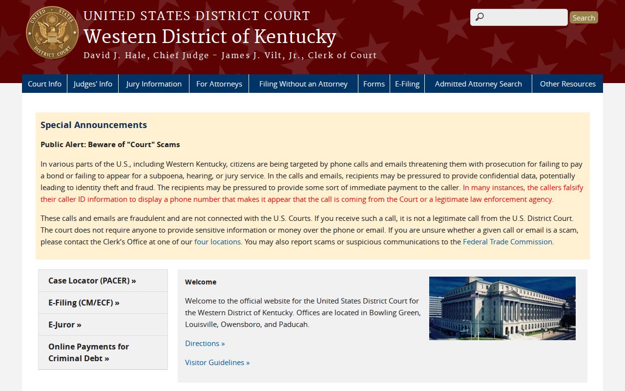 Fulton County criminal history federal district court source